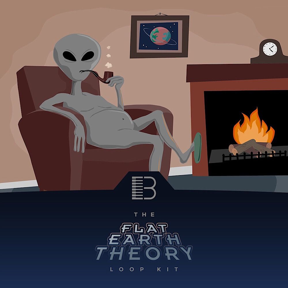 Arte de Flat Earth Theory