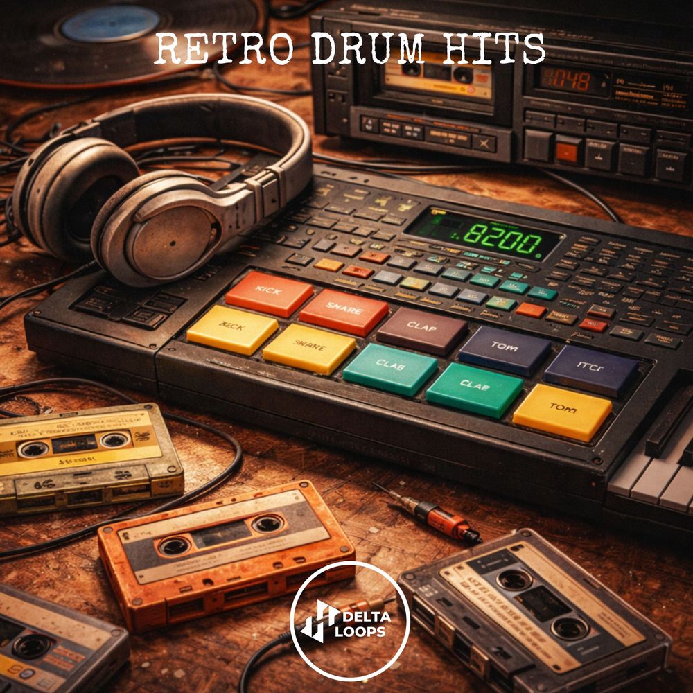 Arte de Retro Drum Hits (Drum Machines Series)