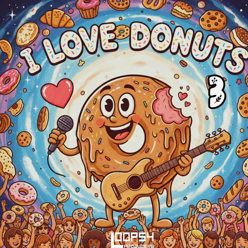 Pochette de I Love Donuts 3