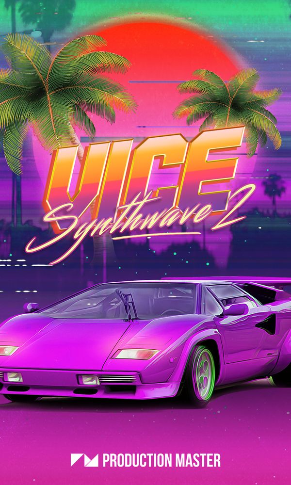 Artwork for Vice 2 - Synthwave