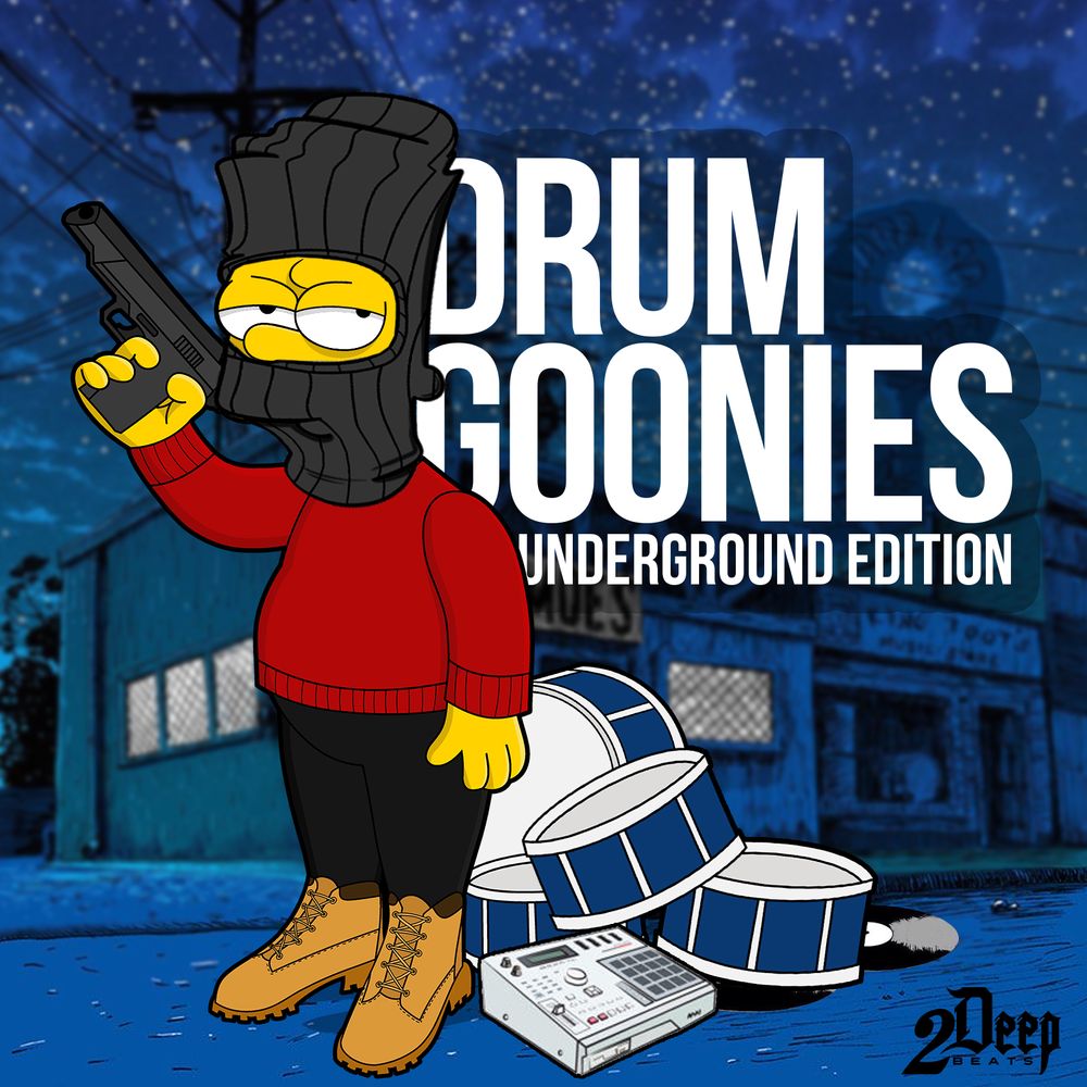 Arte de Drum Goonies: Underground Edition