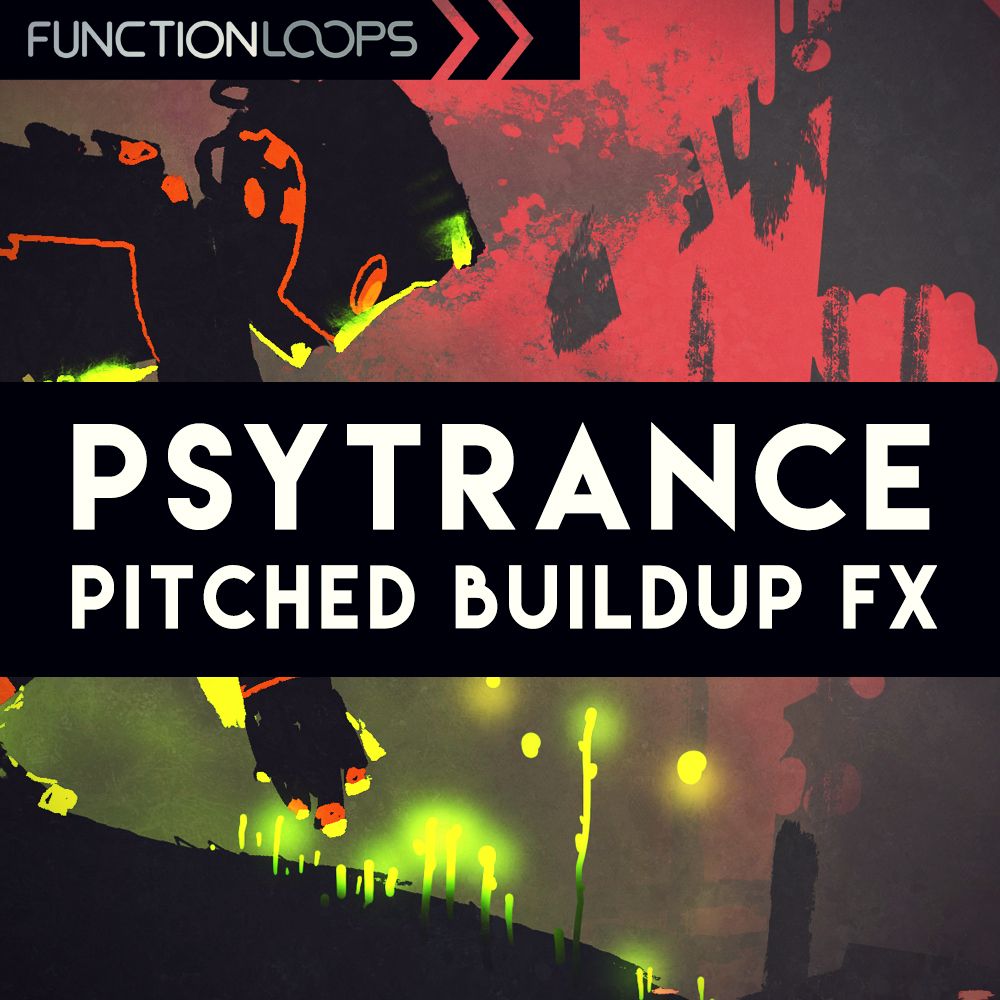 Pochette de Psytrance Pitched Buildup F X