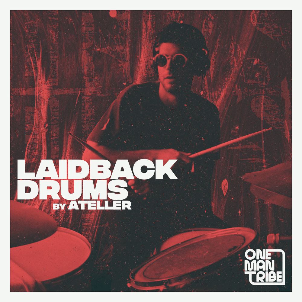 Pochette de Laidback Drums By ATELLER