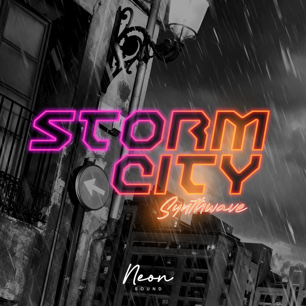 Arte de Storm City - Synthwave