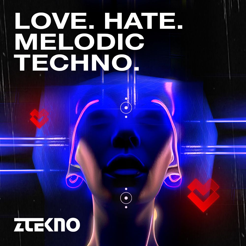 Arte de LOVE HATE MELODIC TECHNO