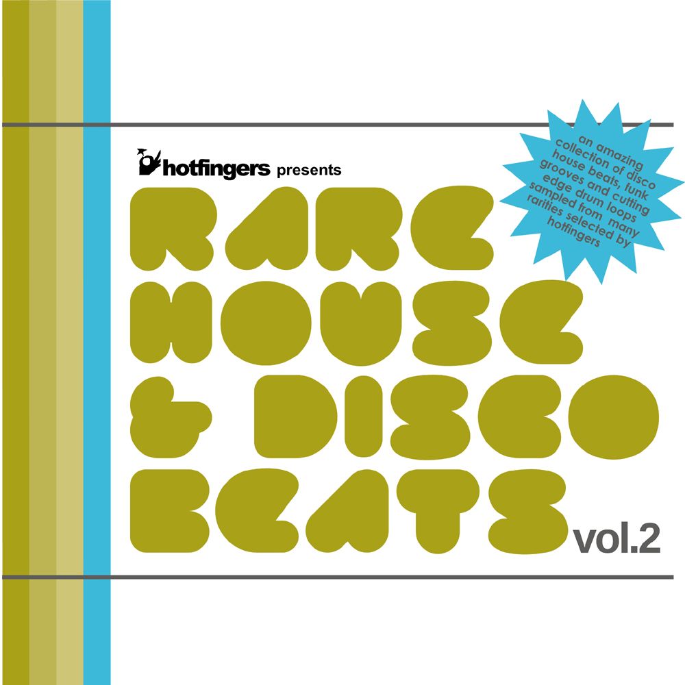 Pochette de Hotfingers pres. Rare House & Disco Beats vol.2