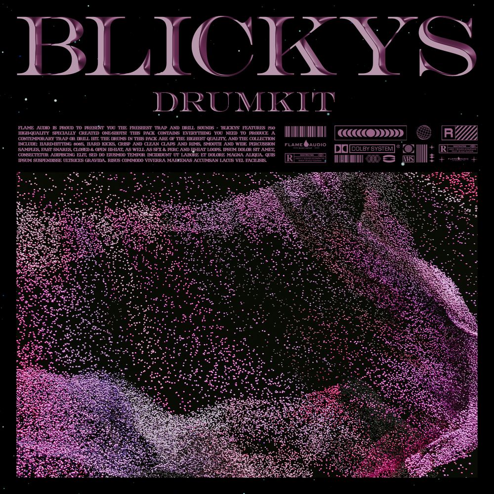 Arte de BLICKYS Exlusive Drumkit