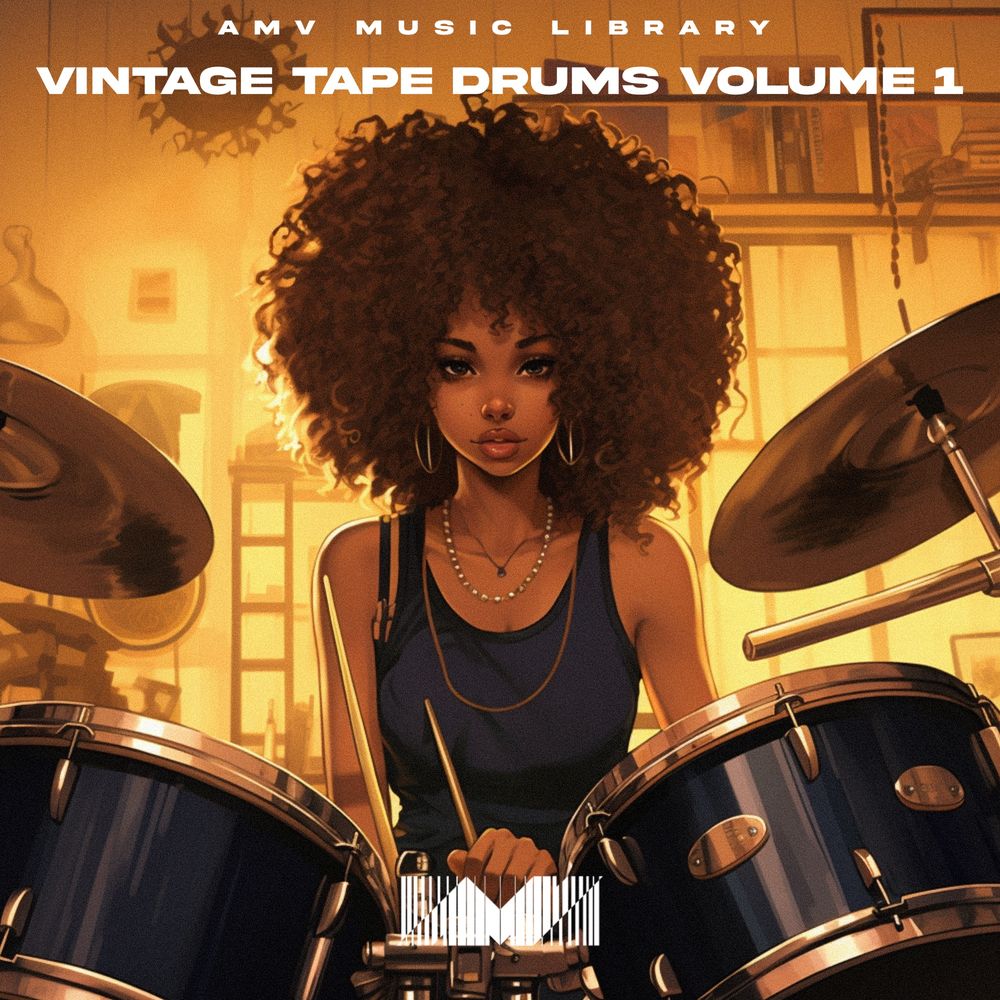 Artwork of Vintage Tape Drums Volume 1