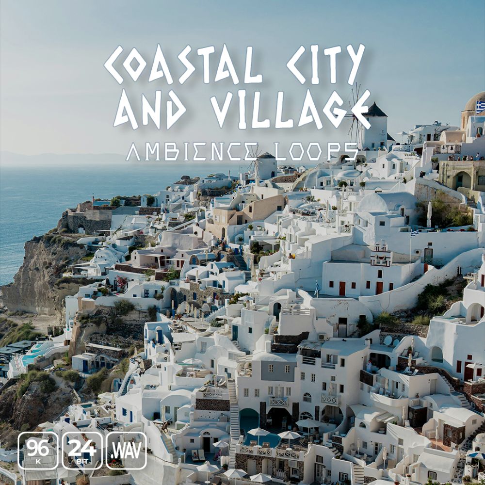 Artwork of Coastal City and Village Ambience Loop