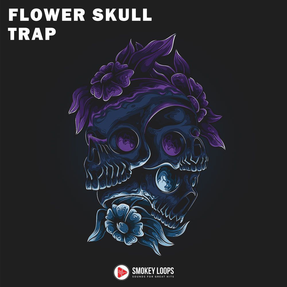 Pochette de Flower Skull Trap