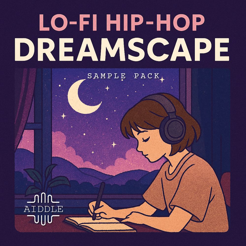 Arte de Lo-Fi Hip-Hop Dreamscape