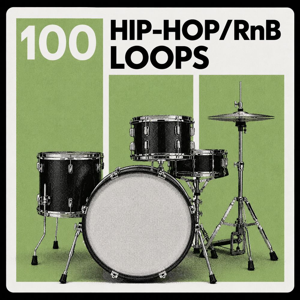 Artwork of 100 Hip Hop/RnB Loops