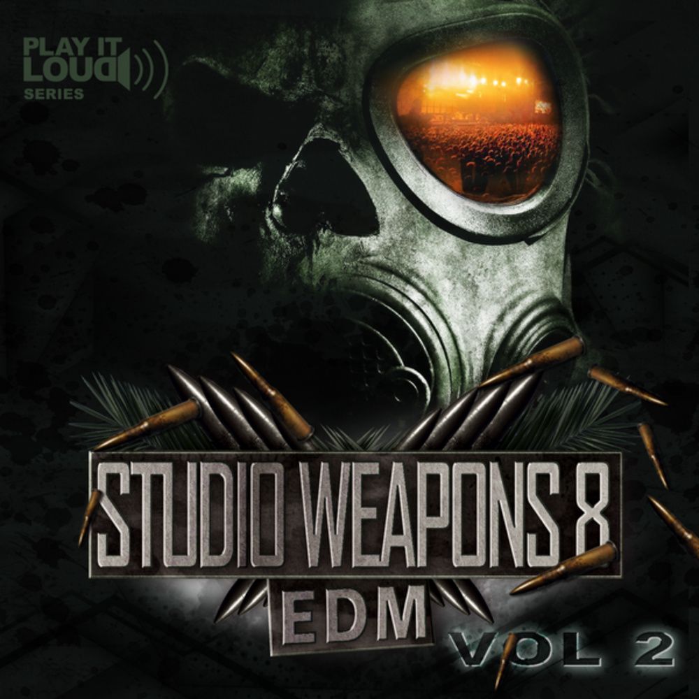 Arte de Play It Loud: Studio Weapons 8 EDM Drop Vol 2