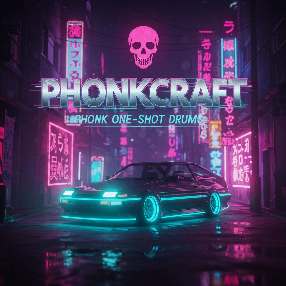 Arte de Phonkcraft Phonk One-Shot Drums