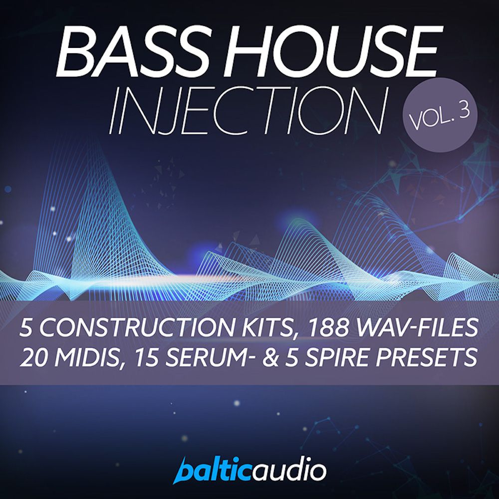 Pochette de Bass House Injection Vol 3