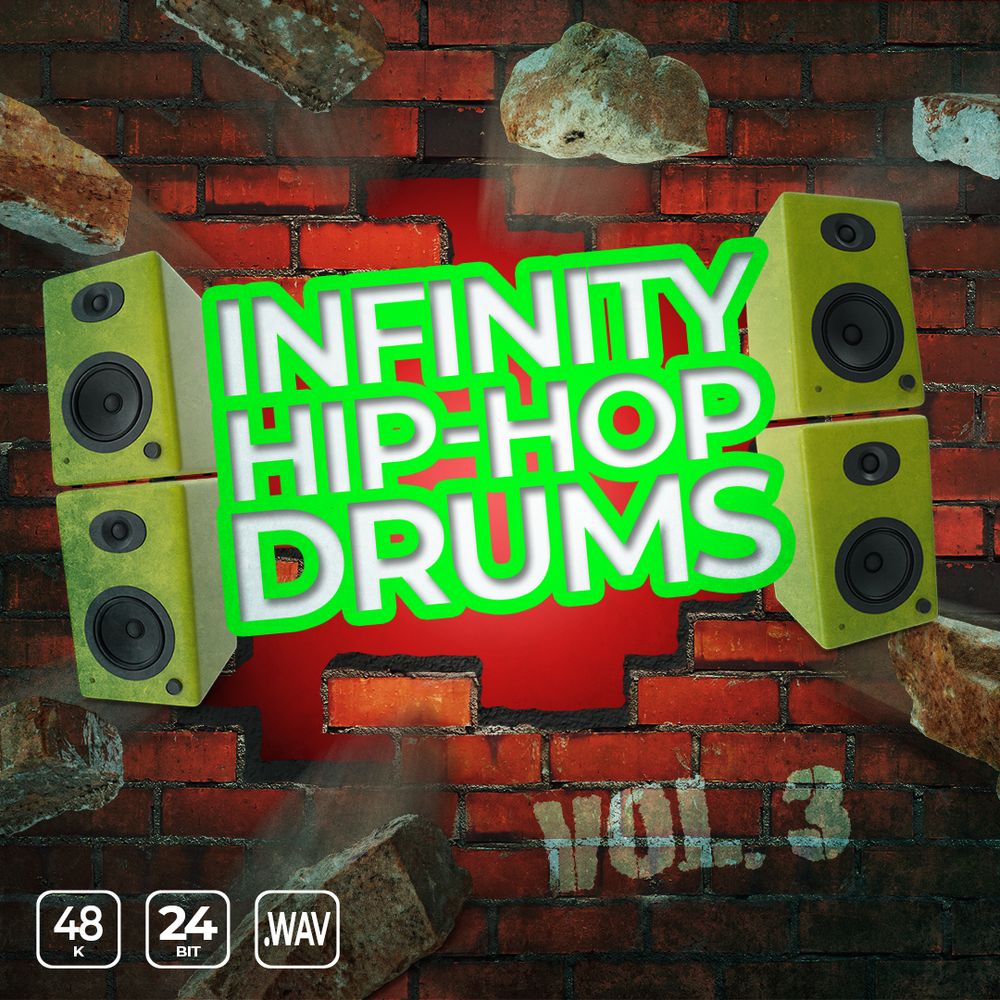 Arte de Infinity Hip Hop Drums Vol 3