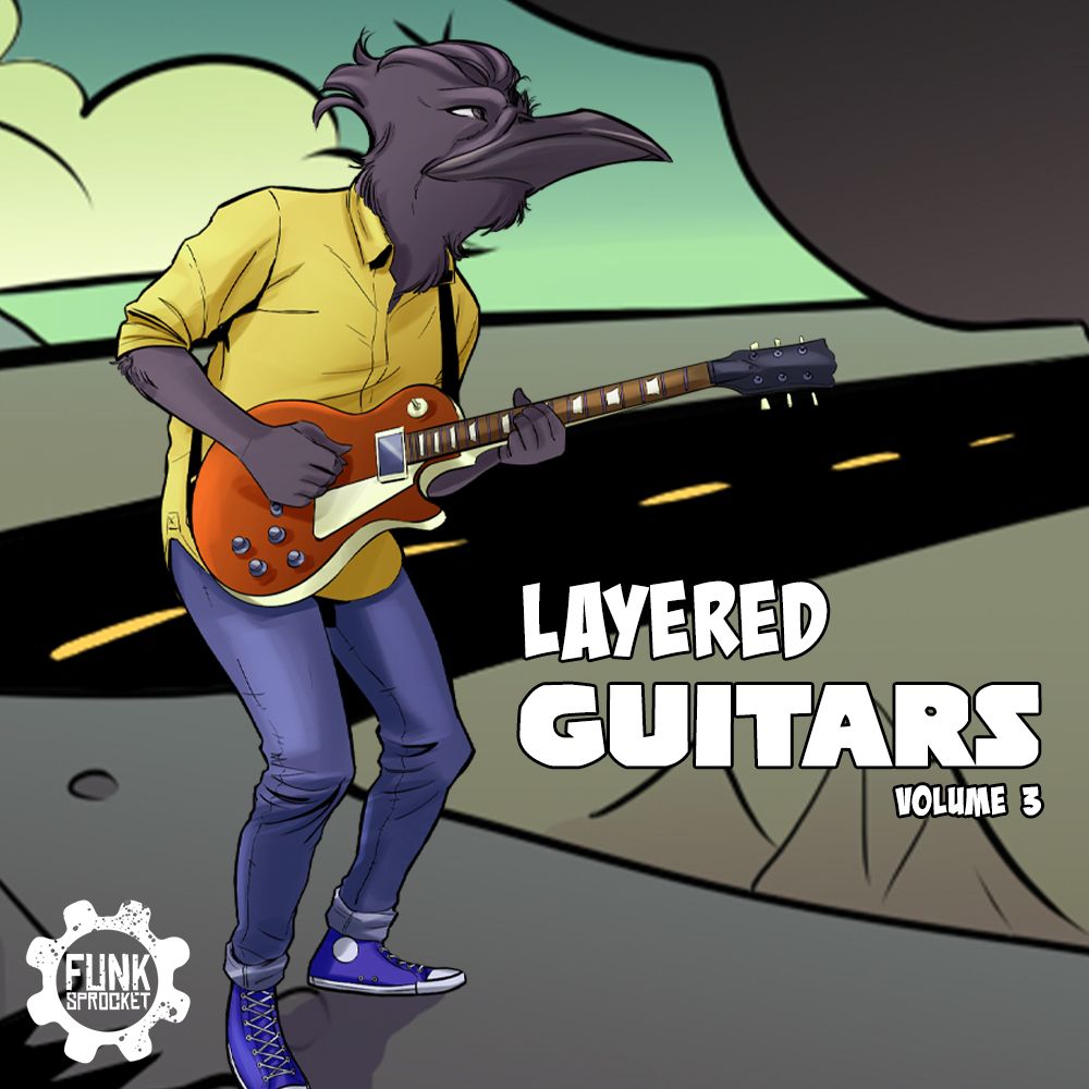 Layered Guitars Vol 3 Sample Pack LANDR