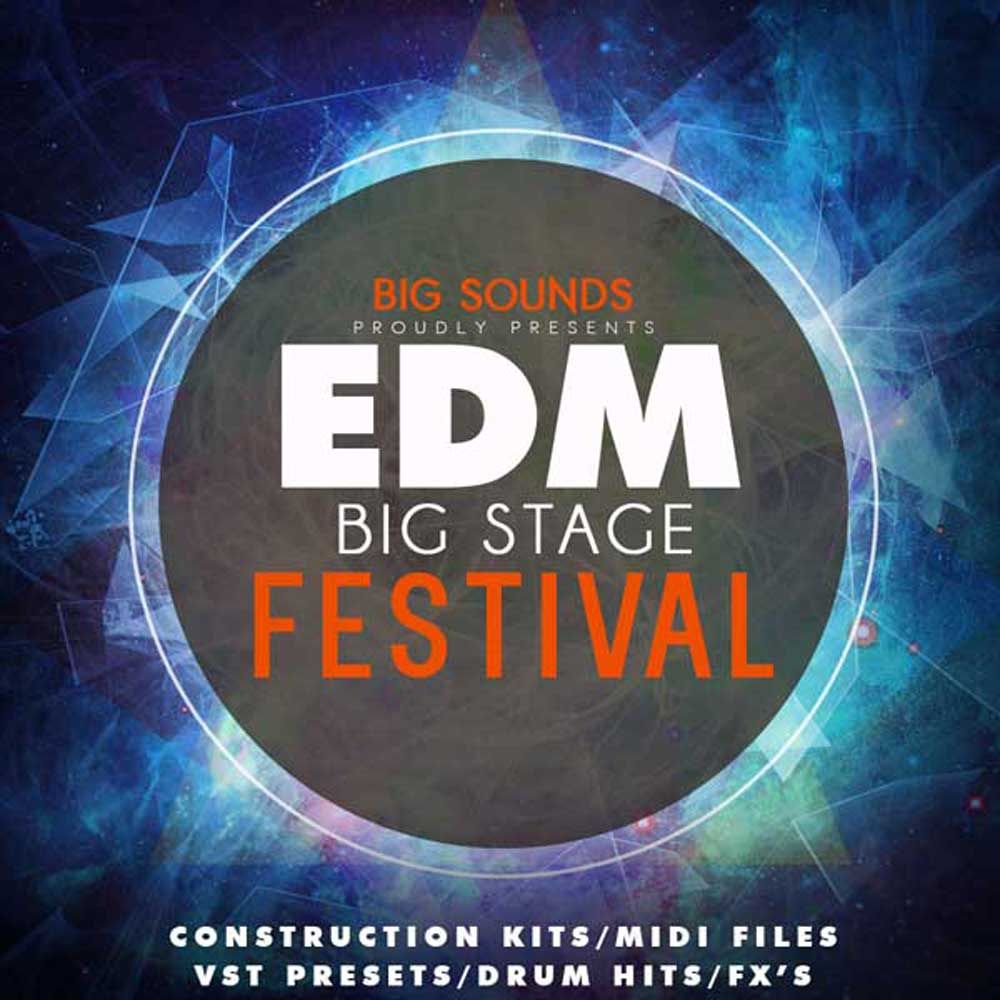 Arte de EDM Big Stage Festival