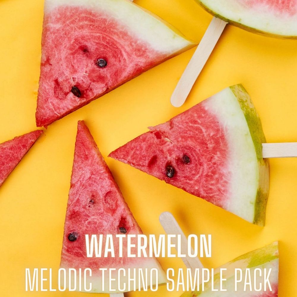 Arte de Watermelon - Melodic Techno Sample Pack