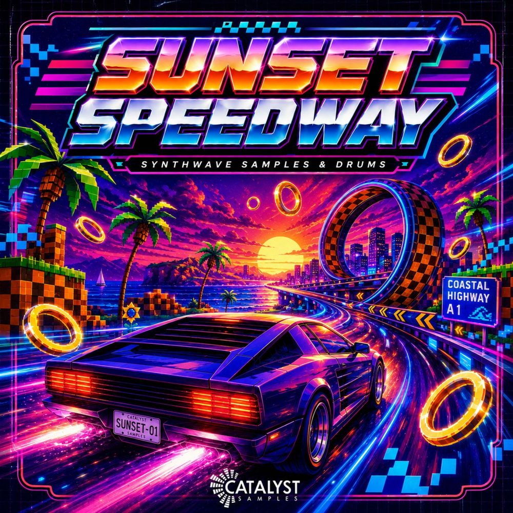 Sunset Speedway의 아트워크