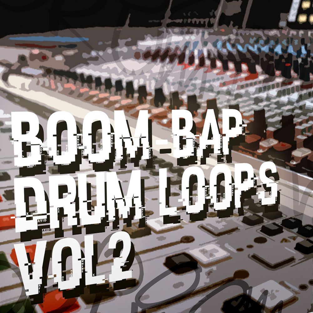 Artwork for Boom-Bap Drum Loops Vol.2
