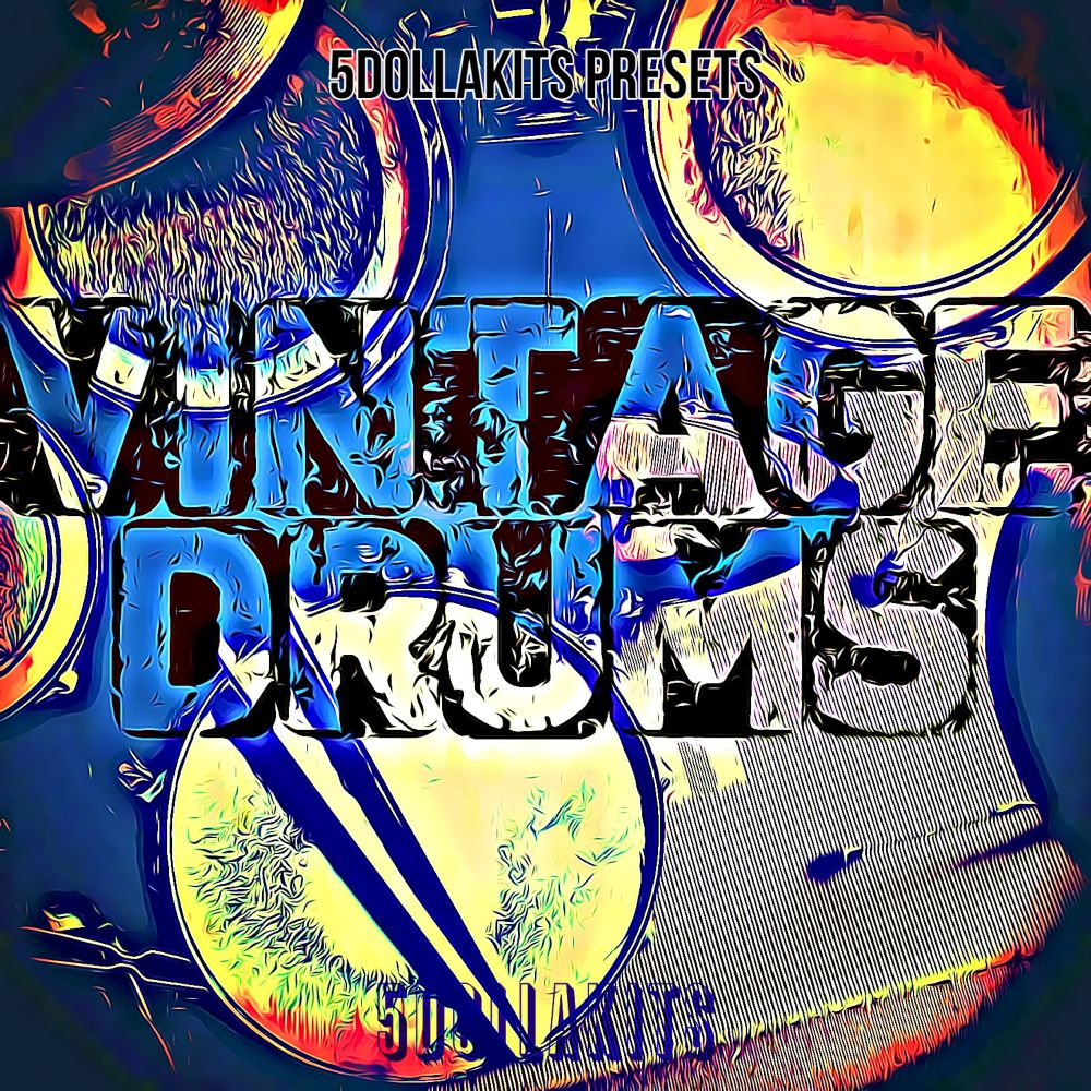 Arte de Vintage Drums