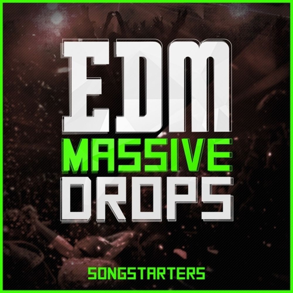 Arte de EDM Massive Drops Songstarters
