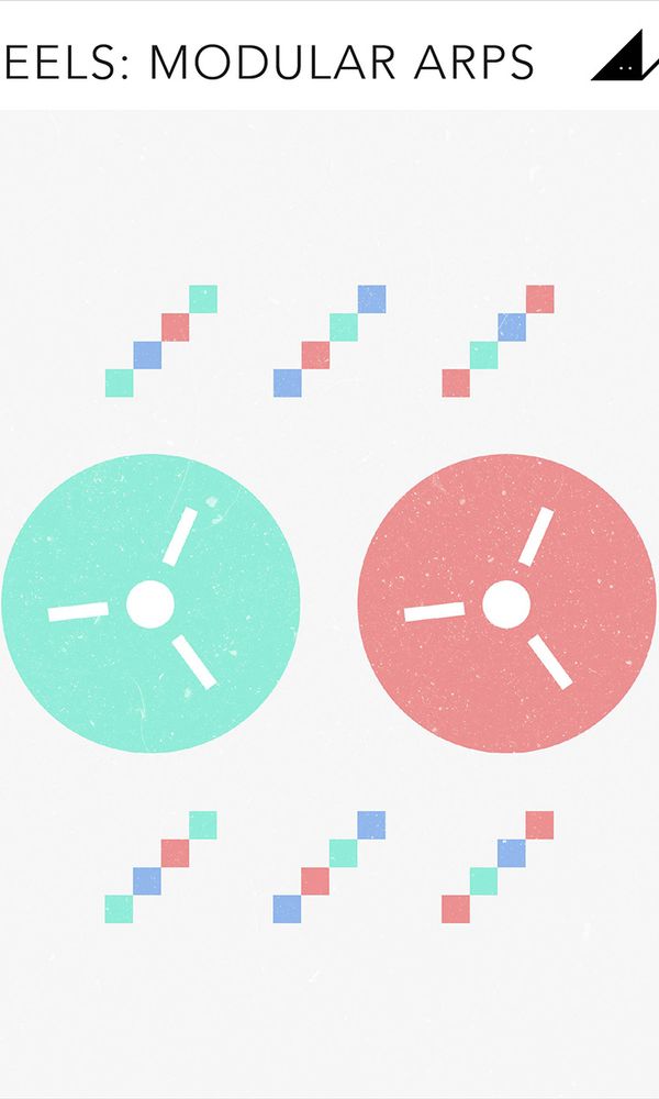 Artwork for Tape Reels: Modular Arps