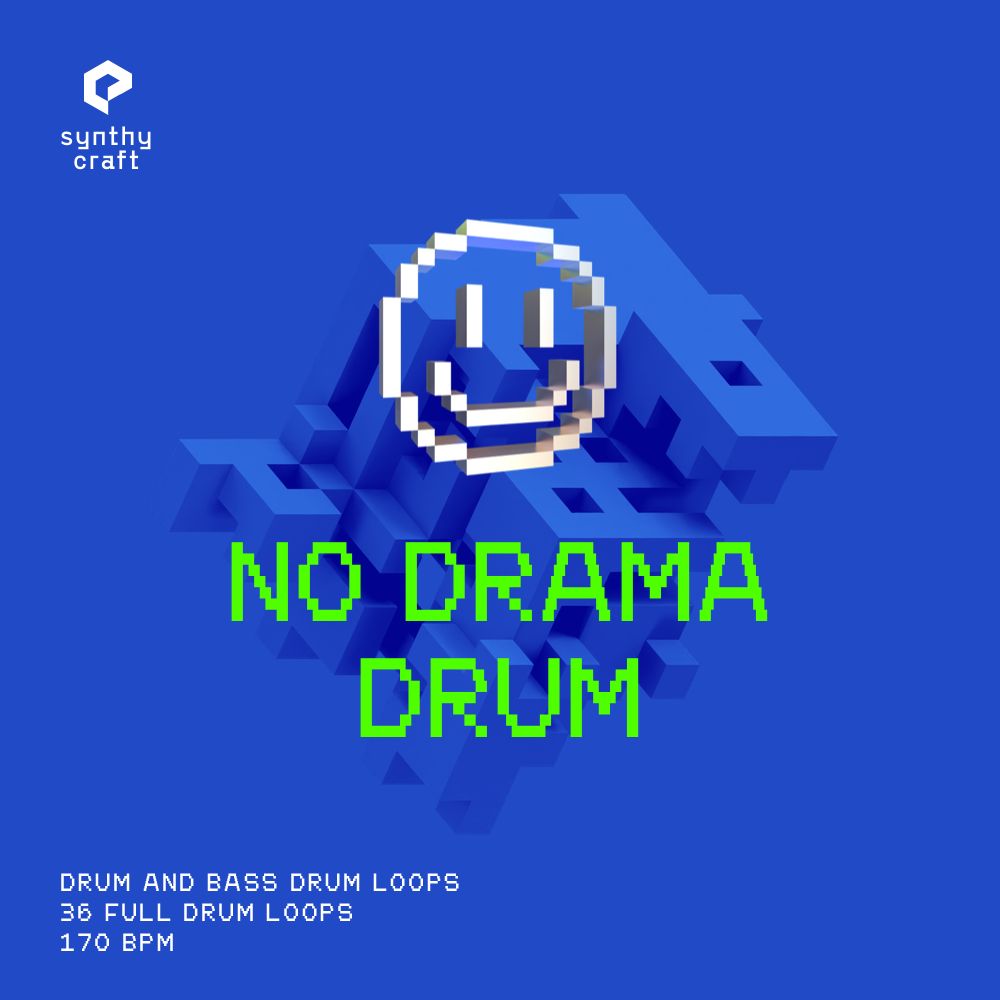 Arte de No Drama Drum - Drum and Bass Drum Loops