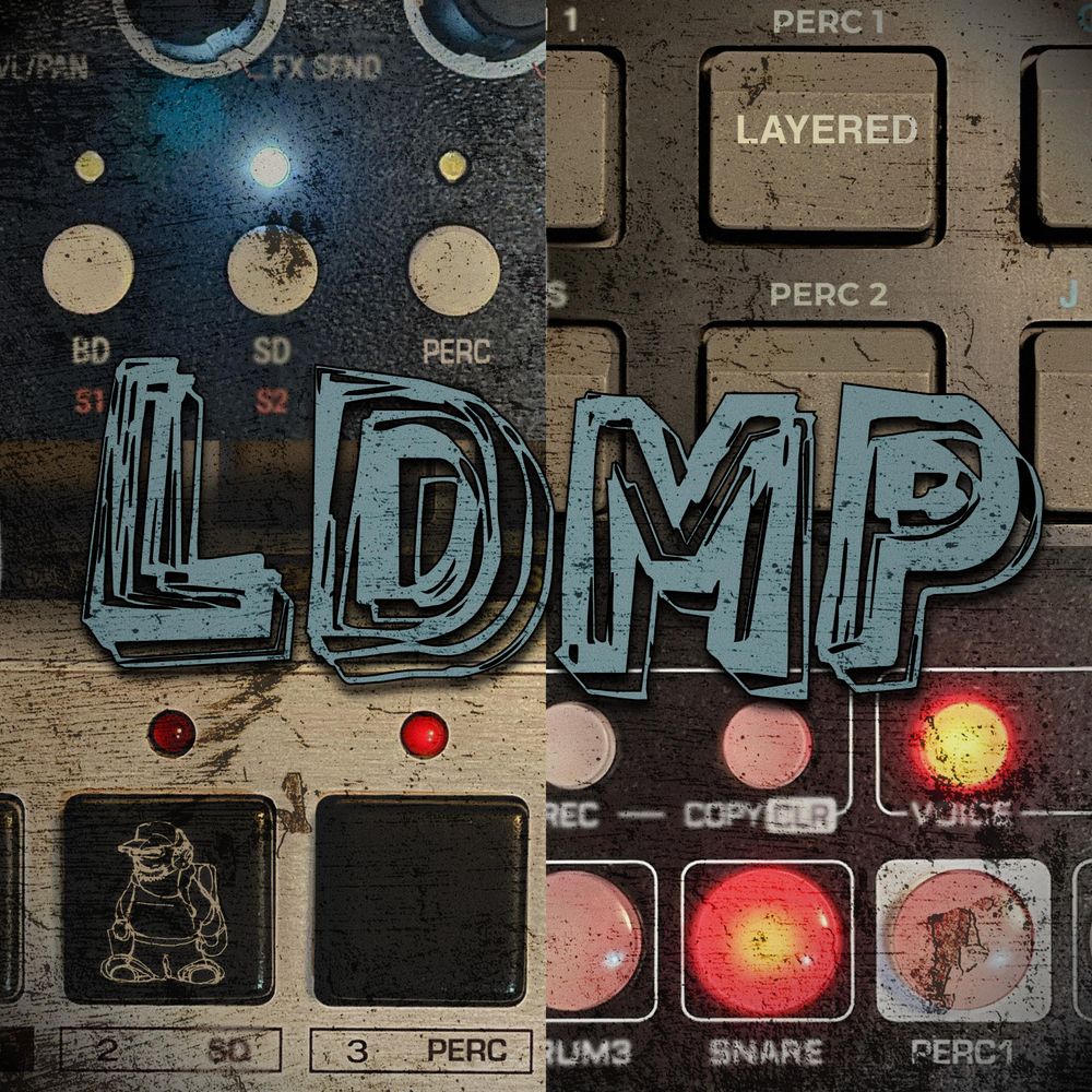 Arte de Layered Drum Machine Perc