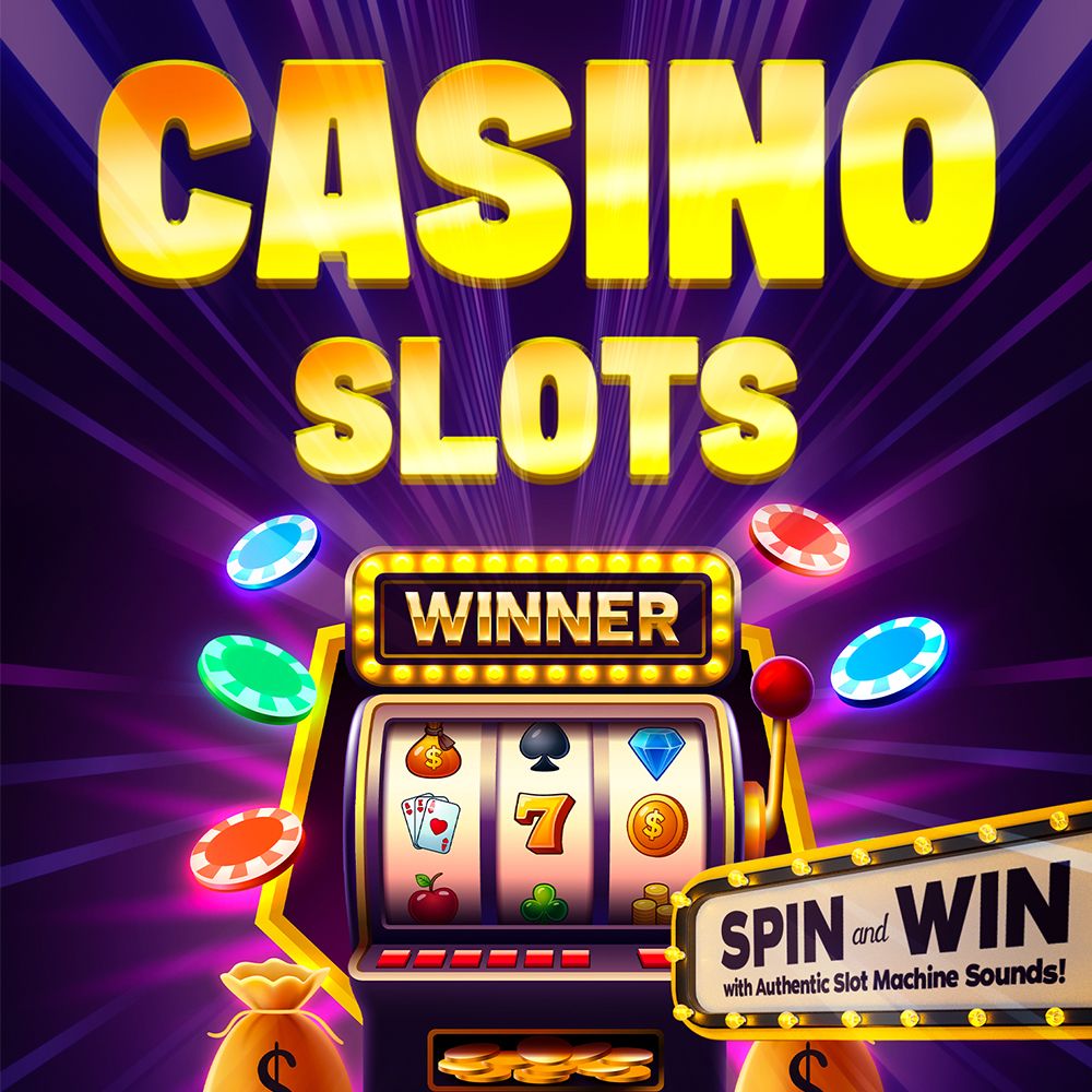 Pochette de Casino Slot Machine Sound Effects Bundle - Jackpot, Spins and Win