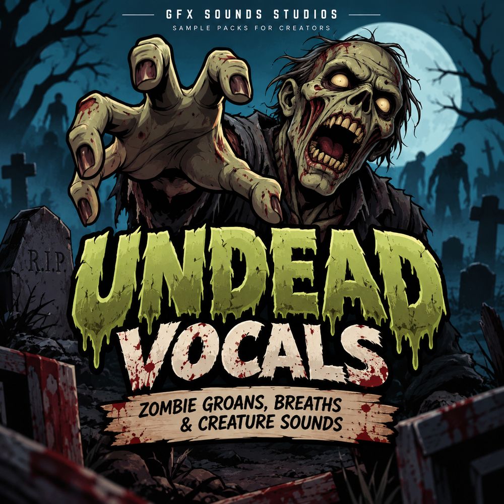 Pochette de Undead Vocals – Zombie Groans, Breaths & Creature Sounds