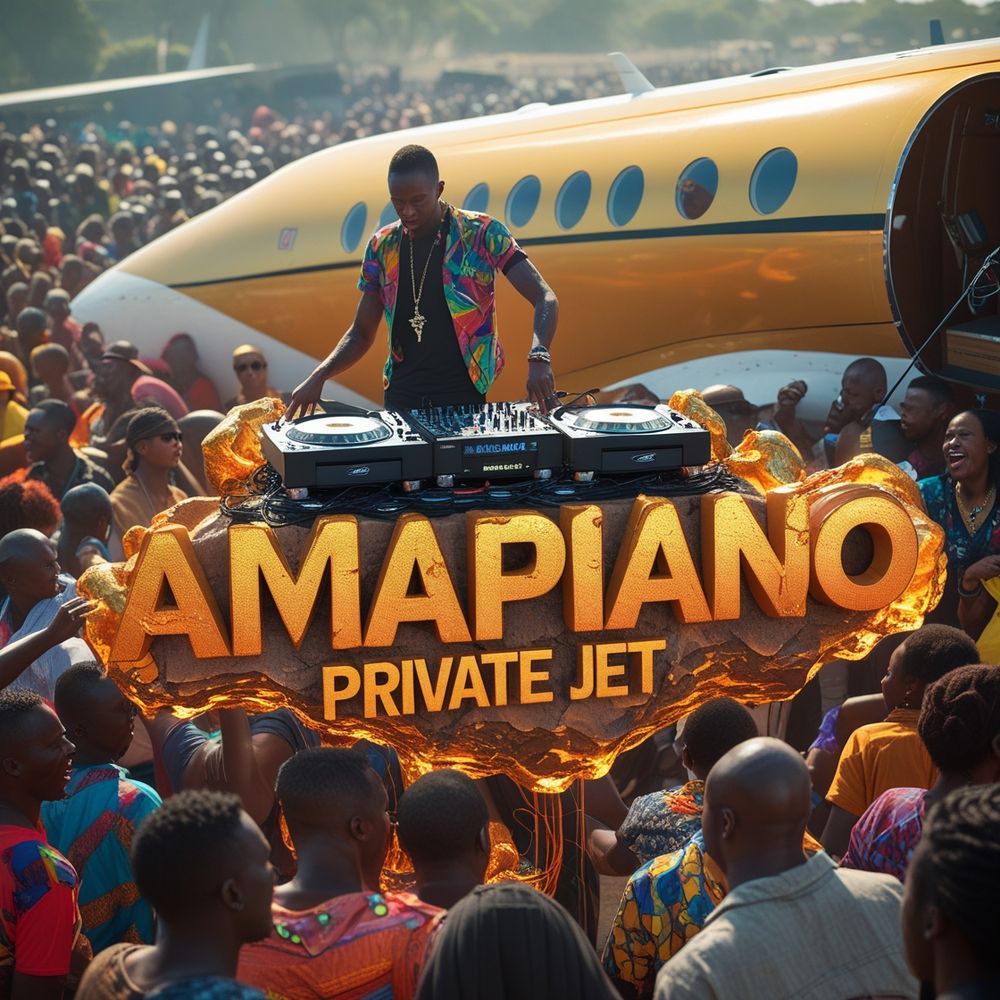 Arte de Amapiano Private Jet