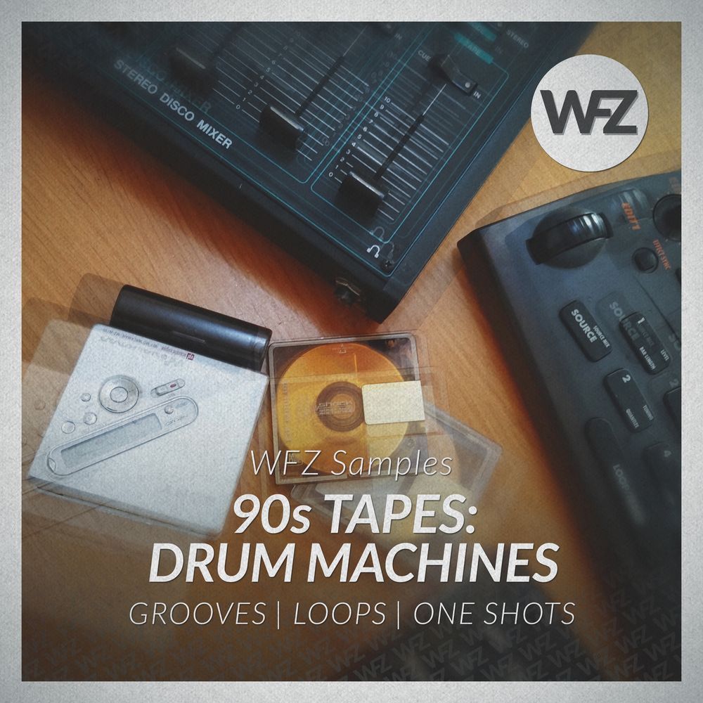 Arte de 90s Tapes: Drum Machines