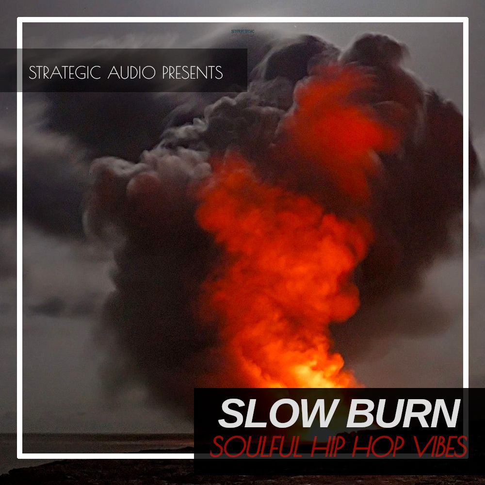 Artwork of Slow Burn: Soulful Hip Hop Vibes