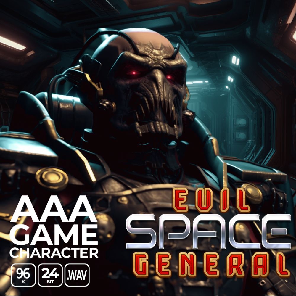 Arte de AAA Game Character Evil Space General