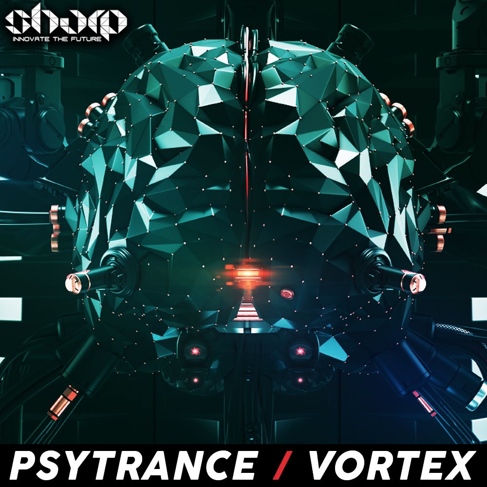 Pochette de Psytrance Vortex
