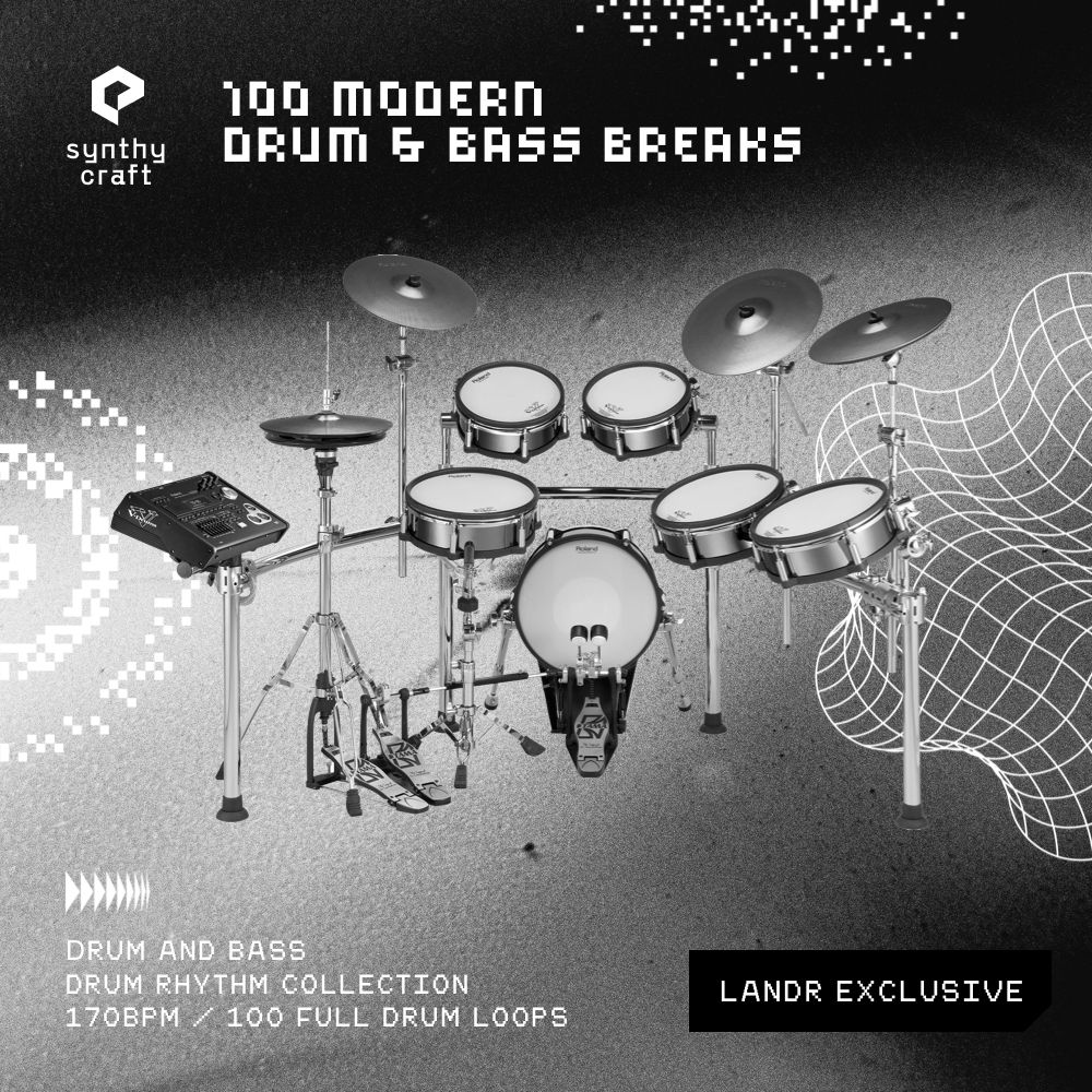 100 Modern Drum and Bass Breaks Sample Pack LANDR Samples