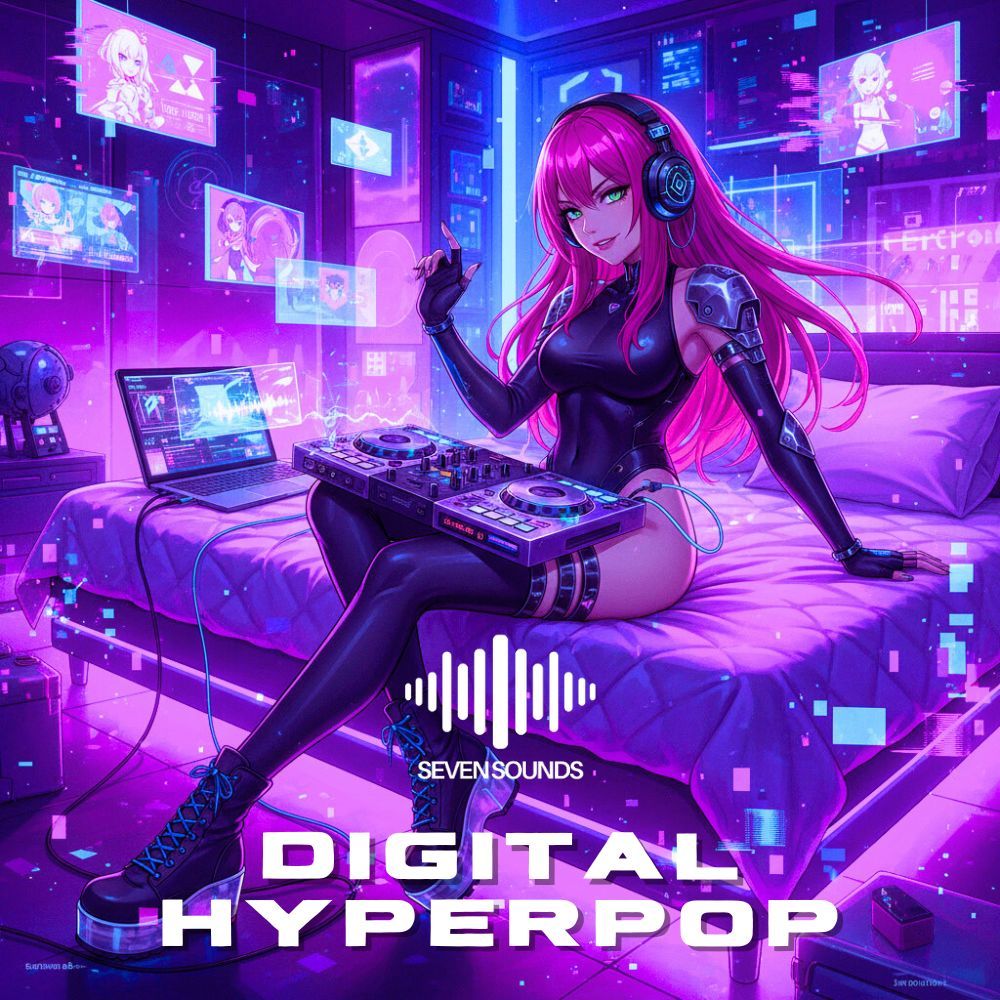 Arte de Digital Hyperpop