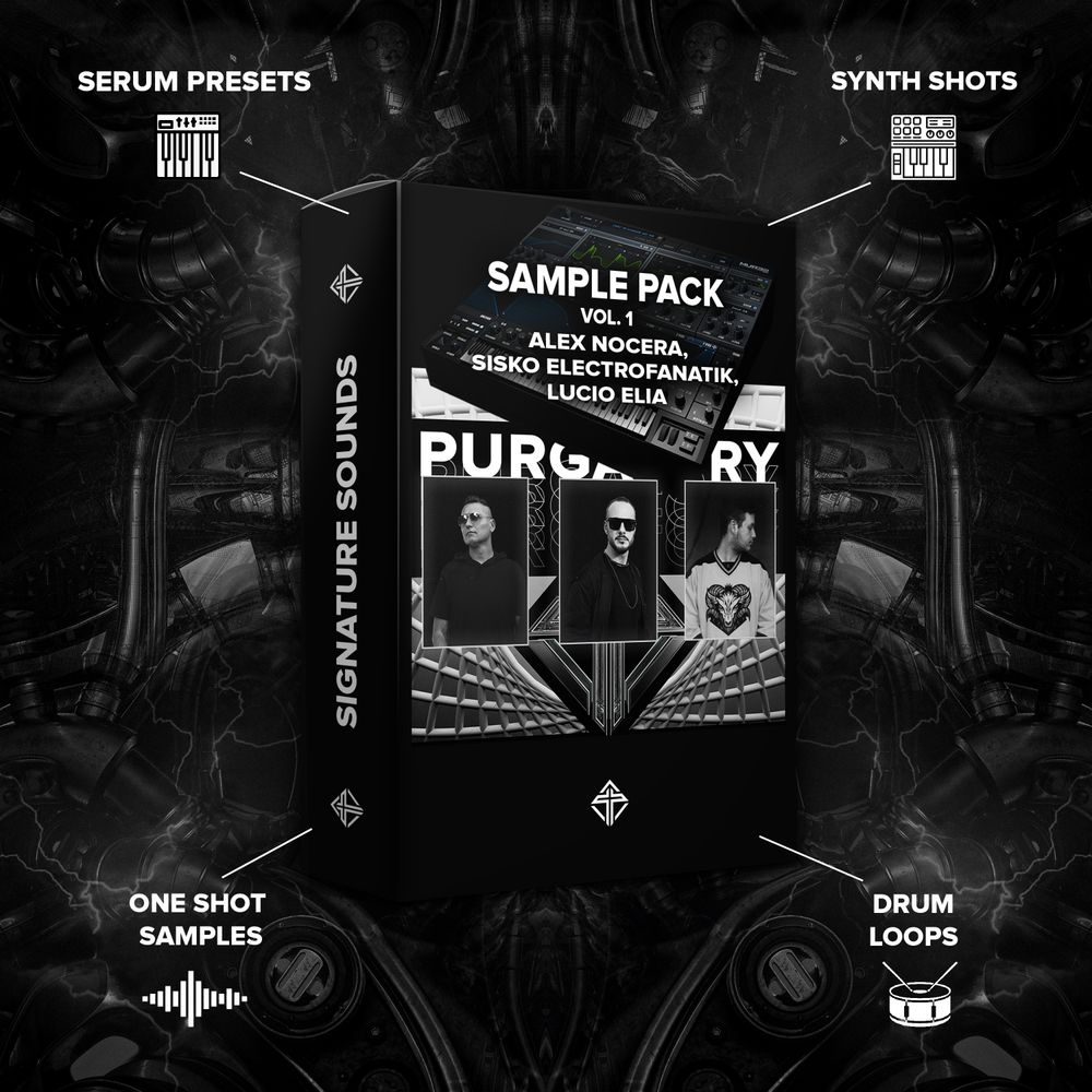 Arte de Alex Nocera, Sisko Electrofanatik, Lucio Elia Sample Pack
