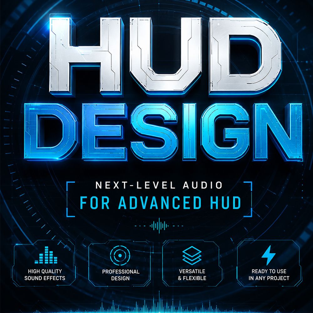 Pochette de Sci-Fi UI Sound Effects - Futuristic Interfaces, HUD