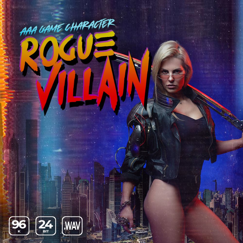 Arte de AAA Game Character Female Rogue Villian