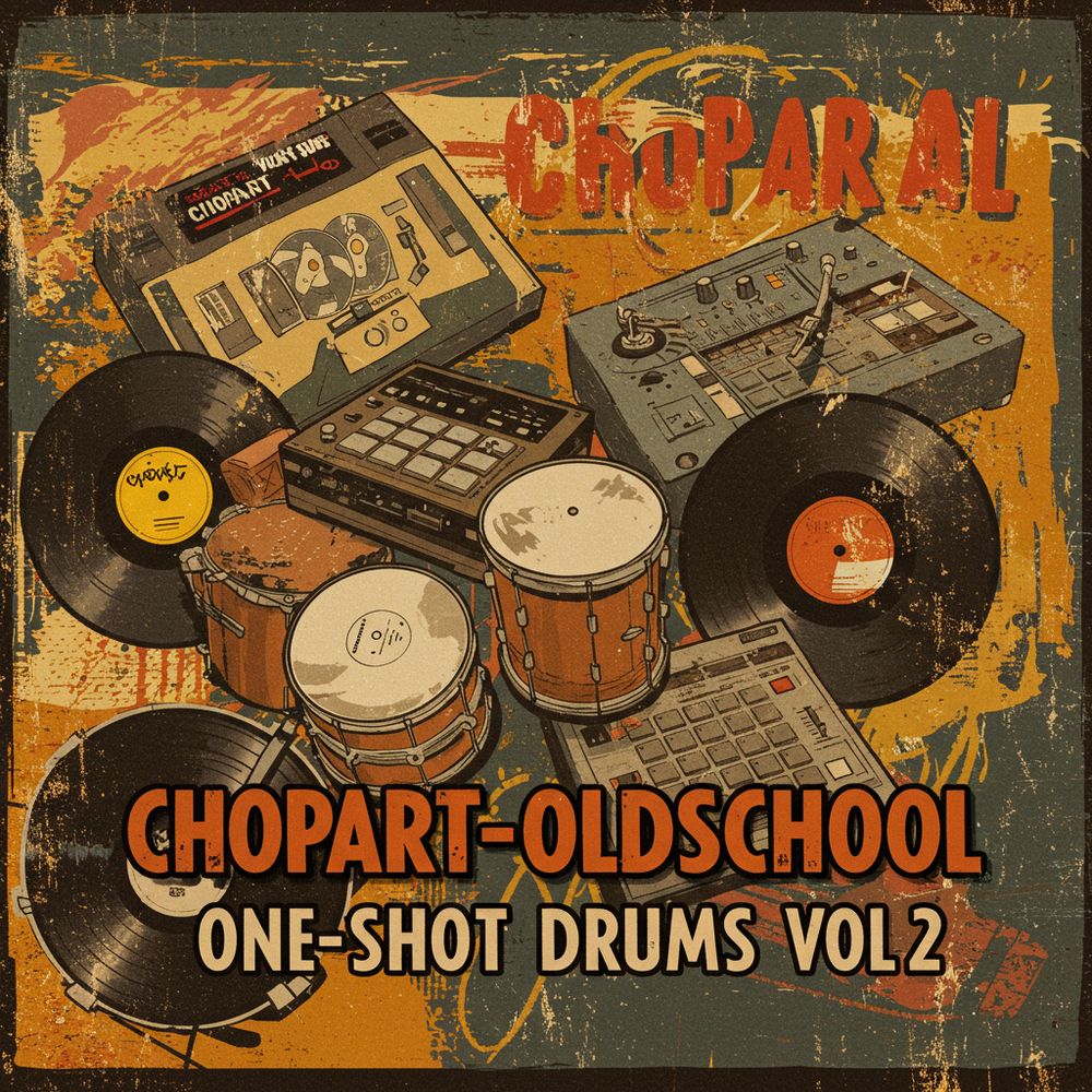 Arte de Chopart Volume 2 - Oldschool Boombap One-Shot Drums
