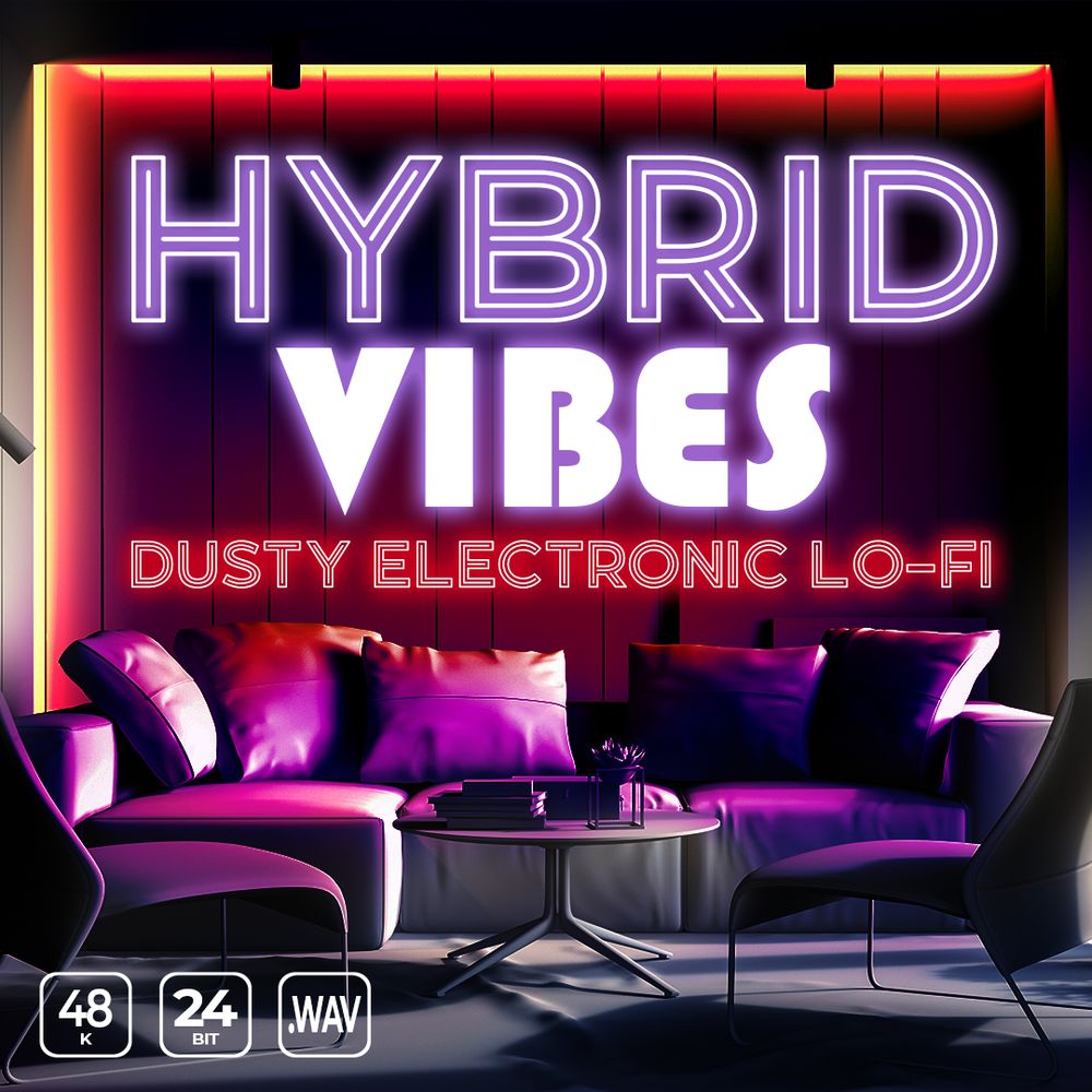 Arte de Hybrid Vibes - Dusty Electronic Lo-fi