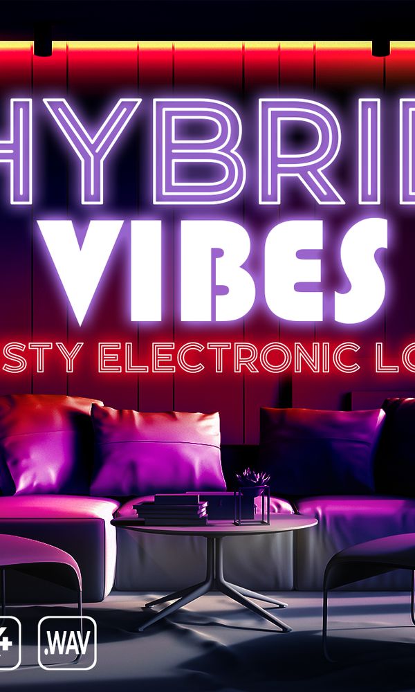 Artwork for Hybrid Vibes - Dusty Electronic Lo-fi