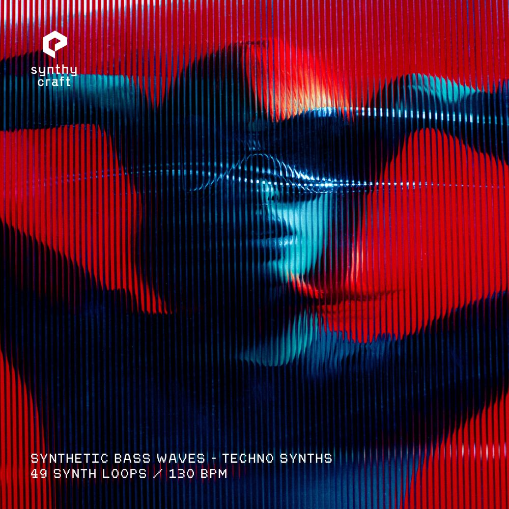 Arte de Synthetic Bass Waves - Techno Synths