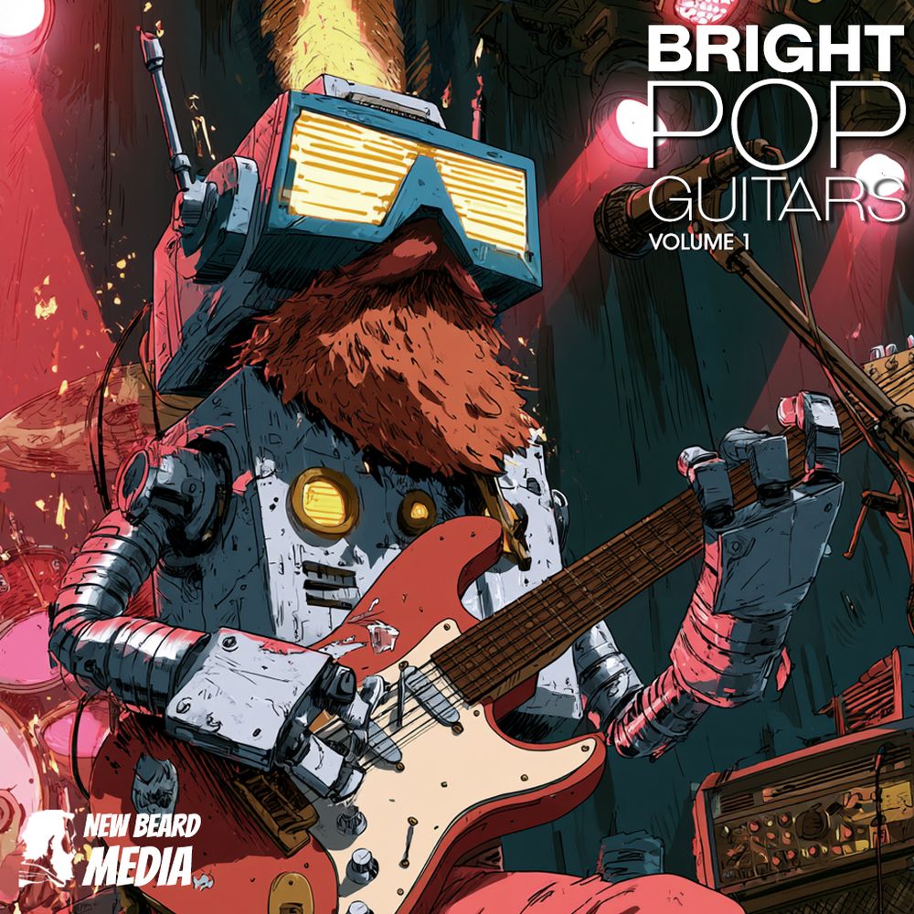 Artwork of Bright Pop Guitars Vol 1