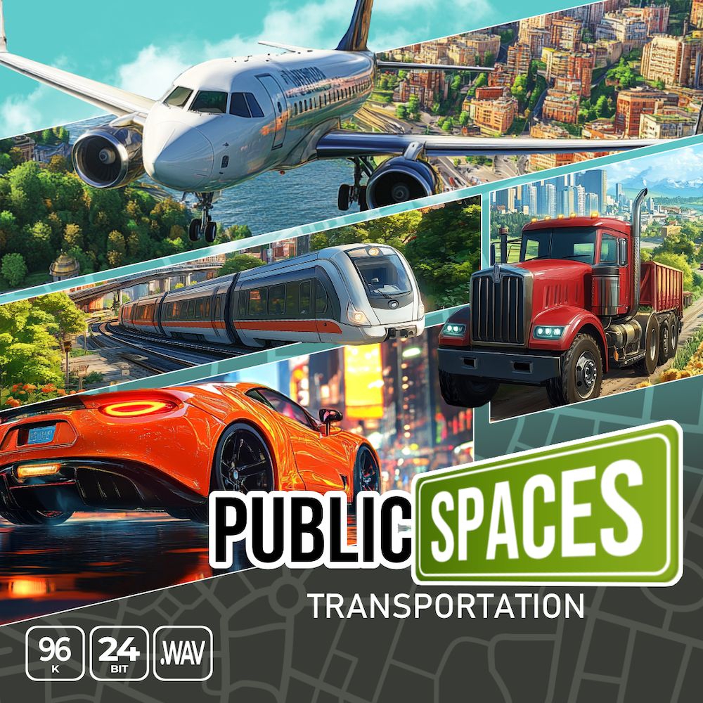 Arte de Public Spaces - Basic Transportation Sounds
