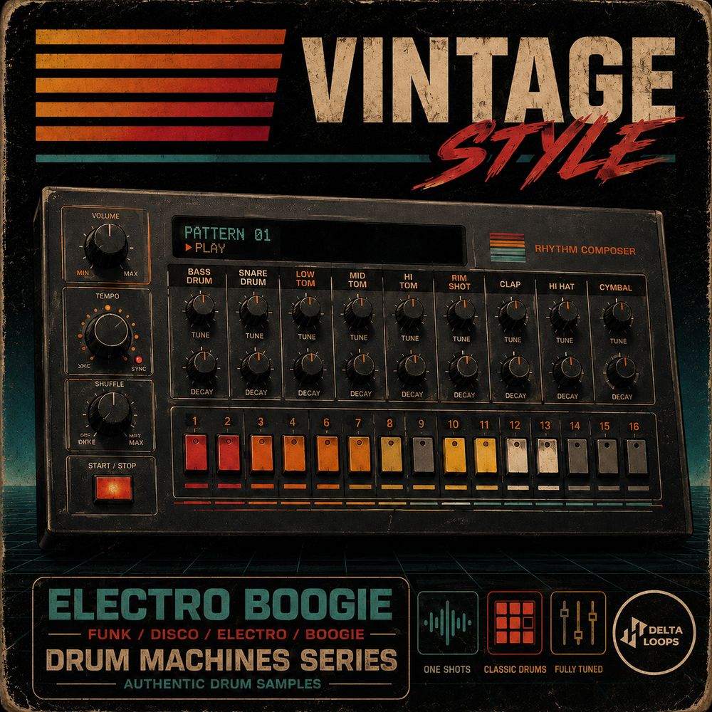 Arte de Drum machines: Electro Boogie