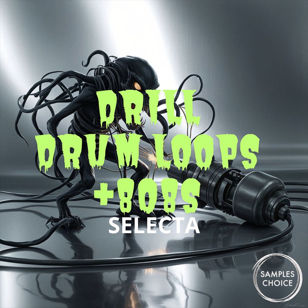 Pochette de Drill Drum Loops & 808s-Selecta